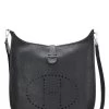 Hermès Black Clemence Evelyne III GM