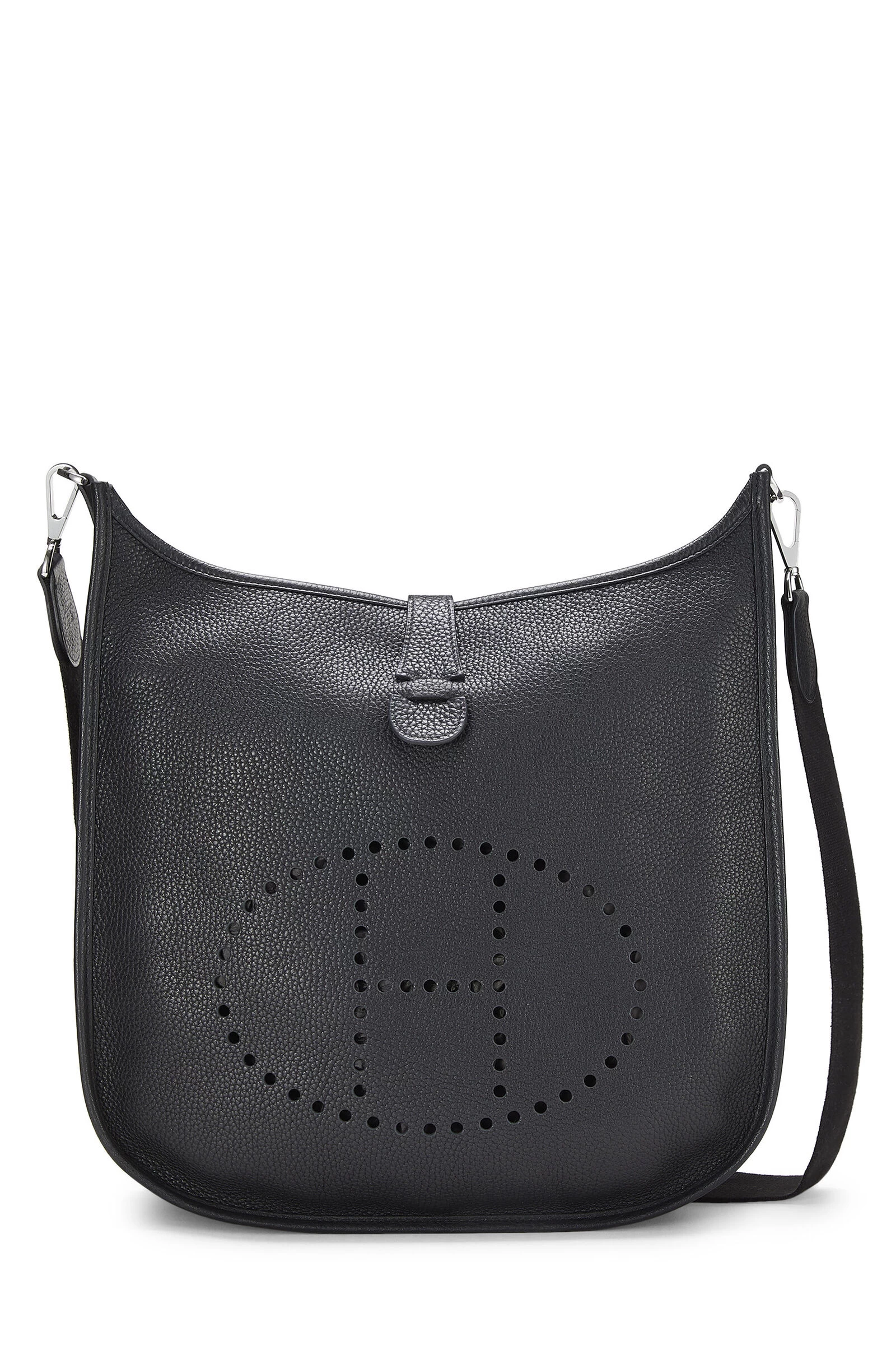 Hermès Black Clemence Evelyne III GM 1 Hermès Black Clemence Evelyne III GM