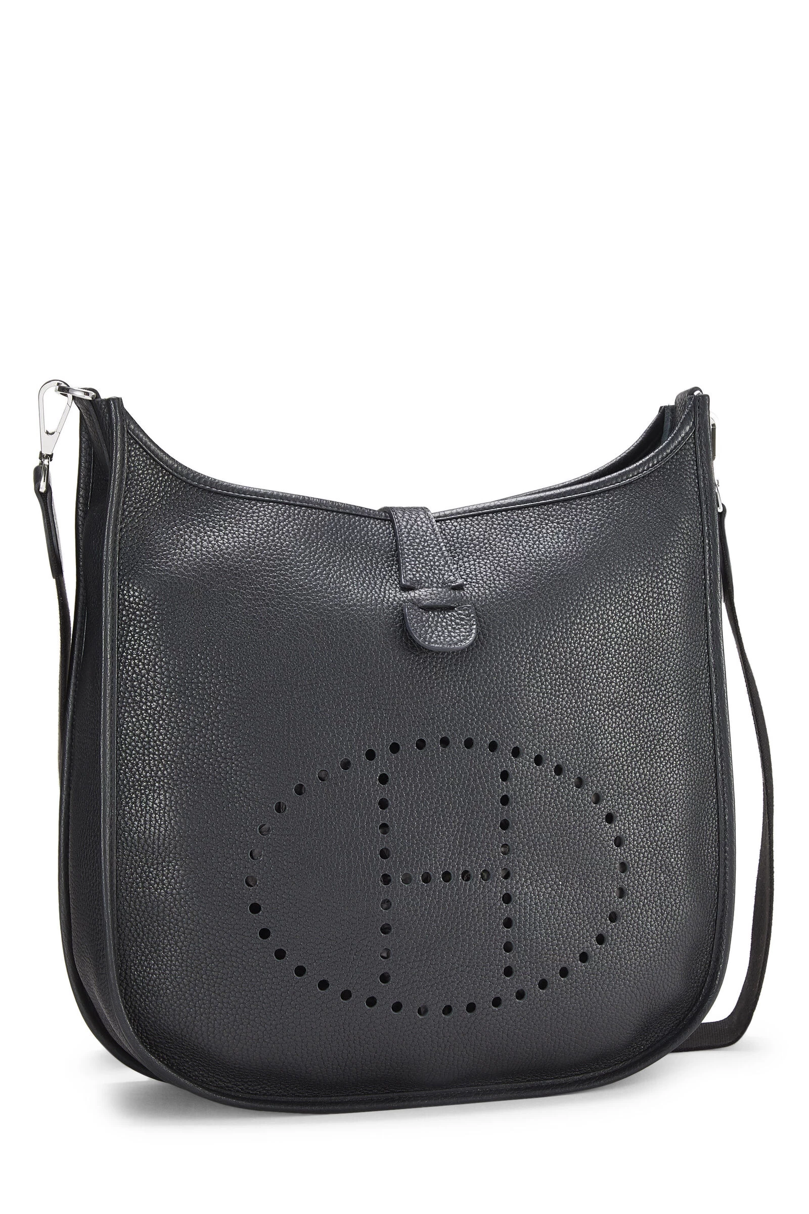 Hermès Black Clemence Evelyne III GM 2 Hermès Black Clemence Evelyne III GM - Image 2