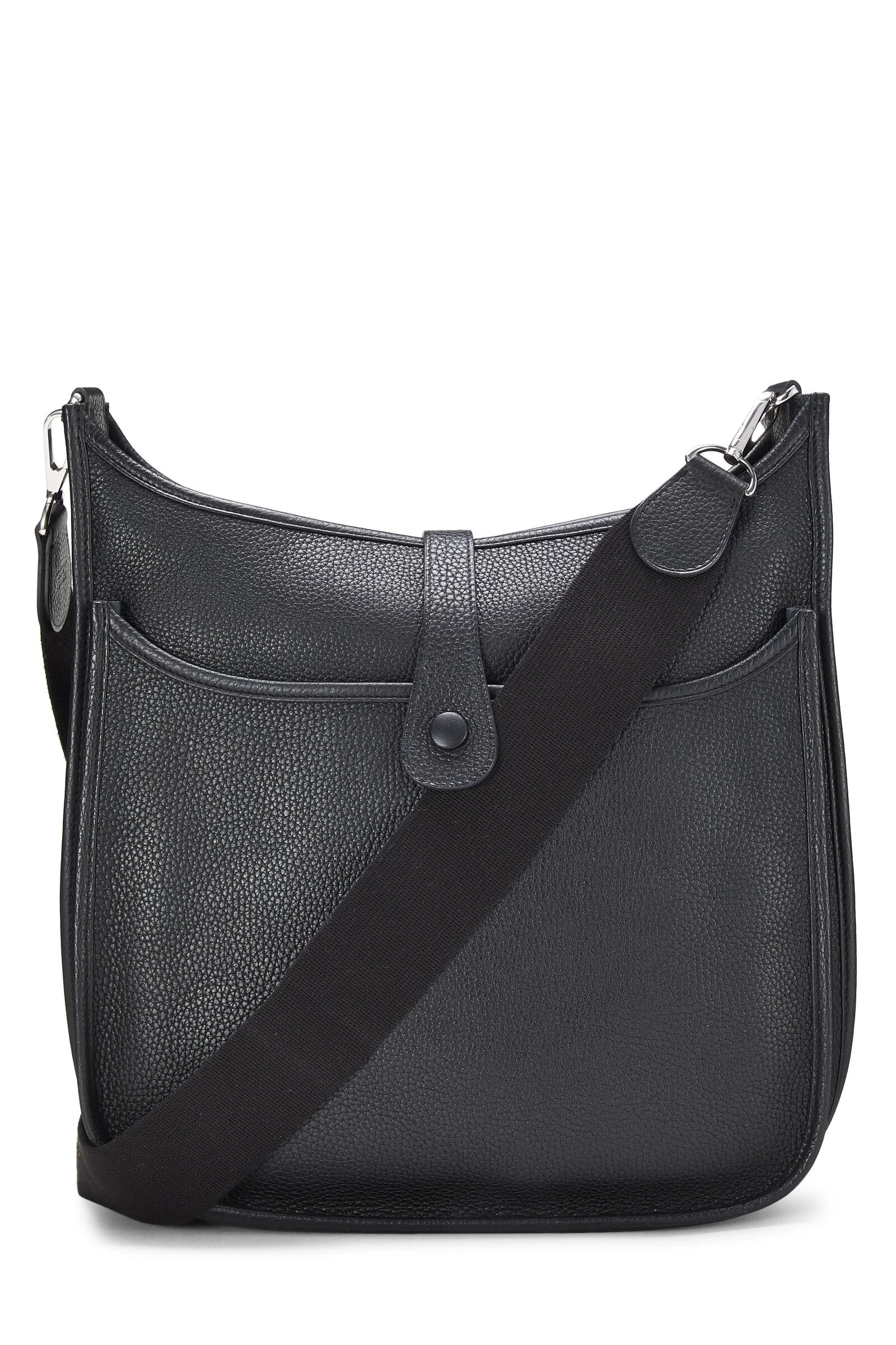 Hermès Black Clemence Evelyne III GM 4 Hermès Black Clemence Evelyne III GM - Image 4