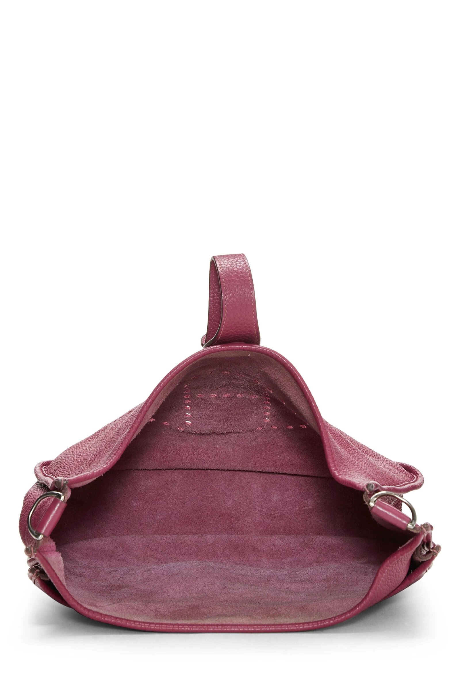 Hermès Pink Clemence Evelyne III PM 6 Hermès Pink Clemence Evelyne III PM - Image 6