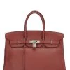 Hermès Rouge Venitienne Clemence Birkin 35
