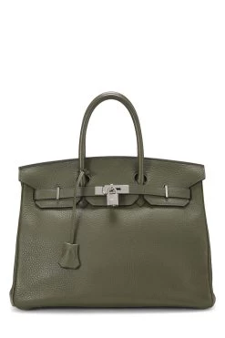 Hermès Vert Olive Togo Birkin 35