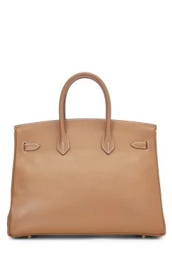 Hermès Gold Courchevel Birkin 35 9 Hermès Gold Courchevel Birkin 35 -Fashion clothing QGB0I4580B033 4