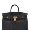Hermès Black Epsom Birkin 25
