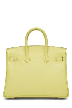 Hermès Lime Epsom Birkin 25 -Fashion clothing QGB0MO12YB000 4