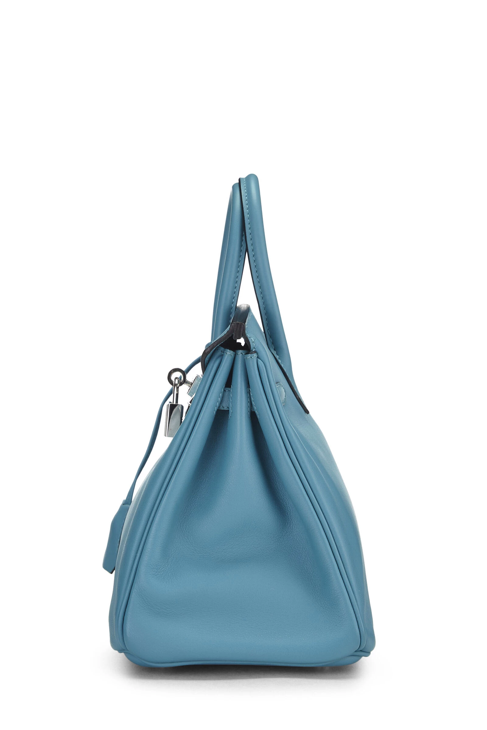 Hermès Turquoise Blue Swift Birkin 25 3 Hermès Turquoise Blue Swift Birkin 25 - Image 3