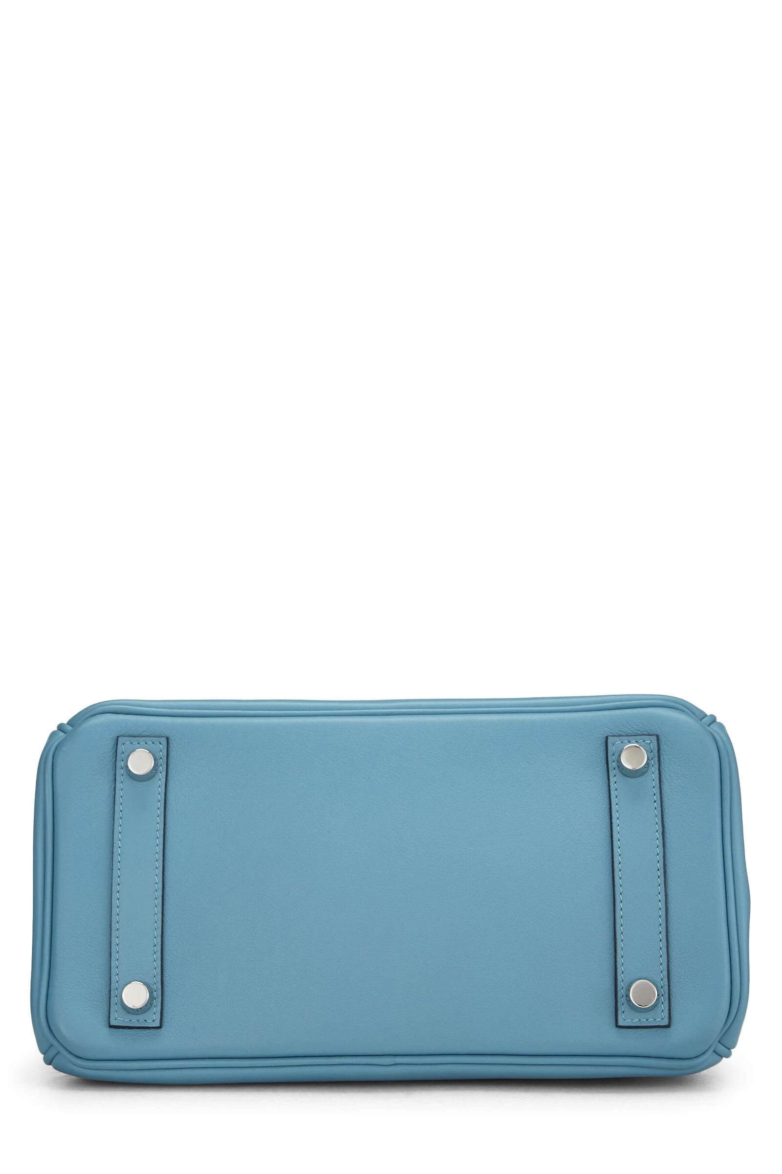 Hermès Turquoise Blue Swift Birkin 25 5 Hermès Turquoise Blue Swift Birkin 25 - Image 5