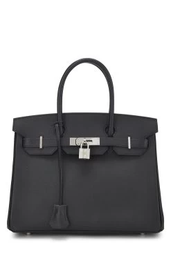 Hermès Black Epsom Birkin 30