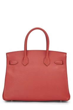 Hermès Rouge Tomate Epsom Birkin 30 -Fashion clothing QGB0Q212RB010 4
