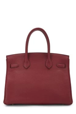 Hermès Rouge Grenat Togo Birkin 30 -Fashion clothing QGB0Q232RB027 4