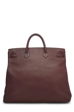 Hermès Rouge H Fjord Haut à Courroies "HAC" Birkin 45 -Fashion clothing QGB0WJ151B000 4
