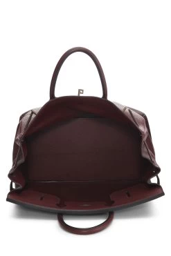 Hermès Rouge H Fjord Haut à Courroies "HAC" Birkin 45 -Fashion clothing QGB0WJ151B000 6