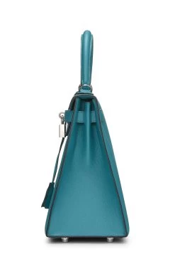Hermès Blue Paon Epsom Kelly Sellier 28 -Fashion clothing QGB0WN12BB004 3