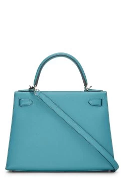 Hermès Blue Paon Epsom Kelly Sellier 28 -Fashion clothing QGB0WN12BB004 4