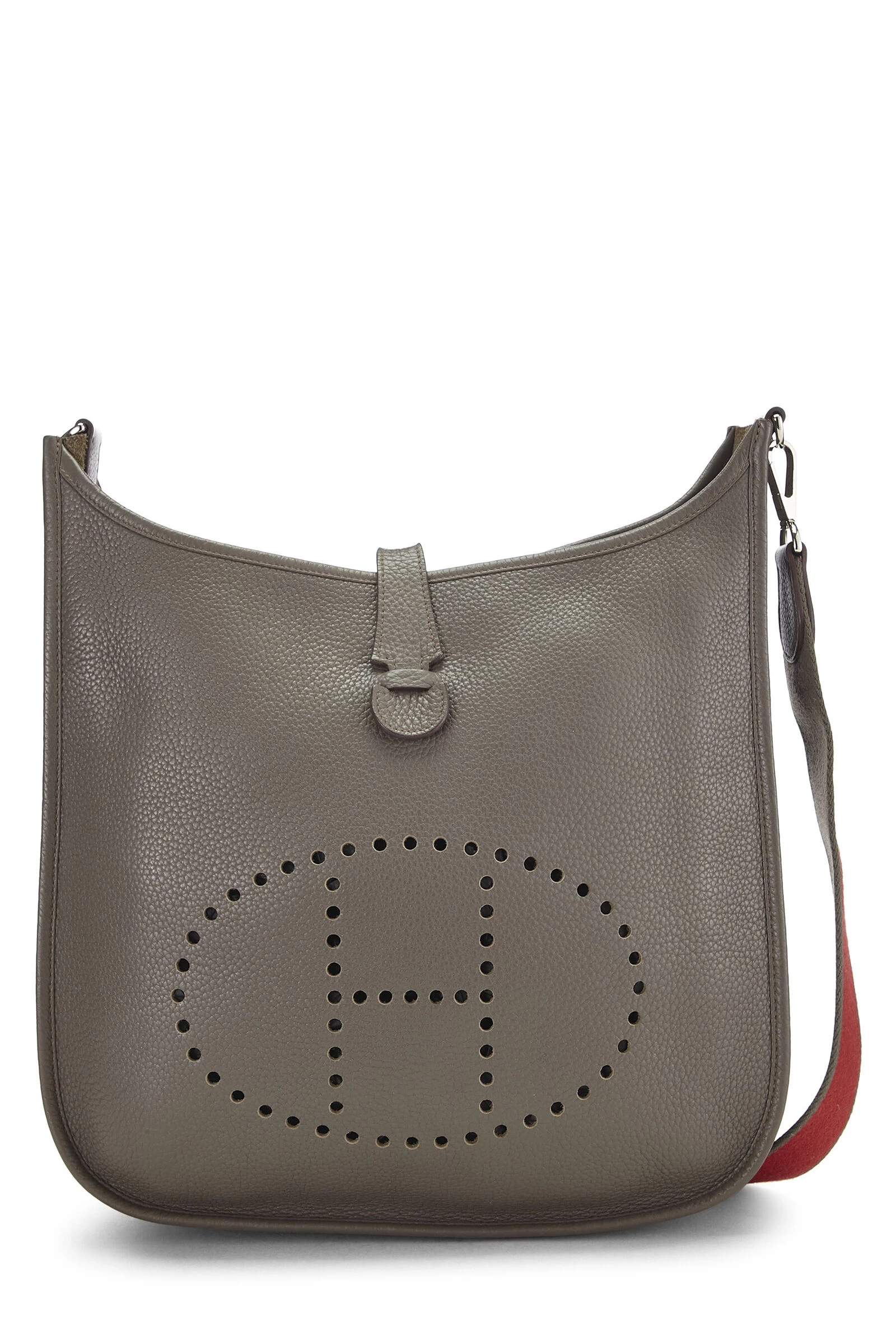 Hermès Etoupe Grey Togo Evelyne III Amazone GM 1 Hermès Etoupe Grey Togo Evelyne III Amazone GM