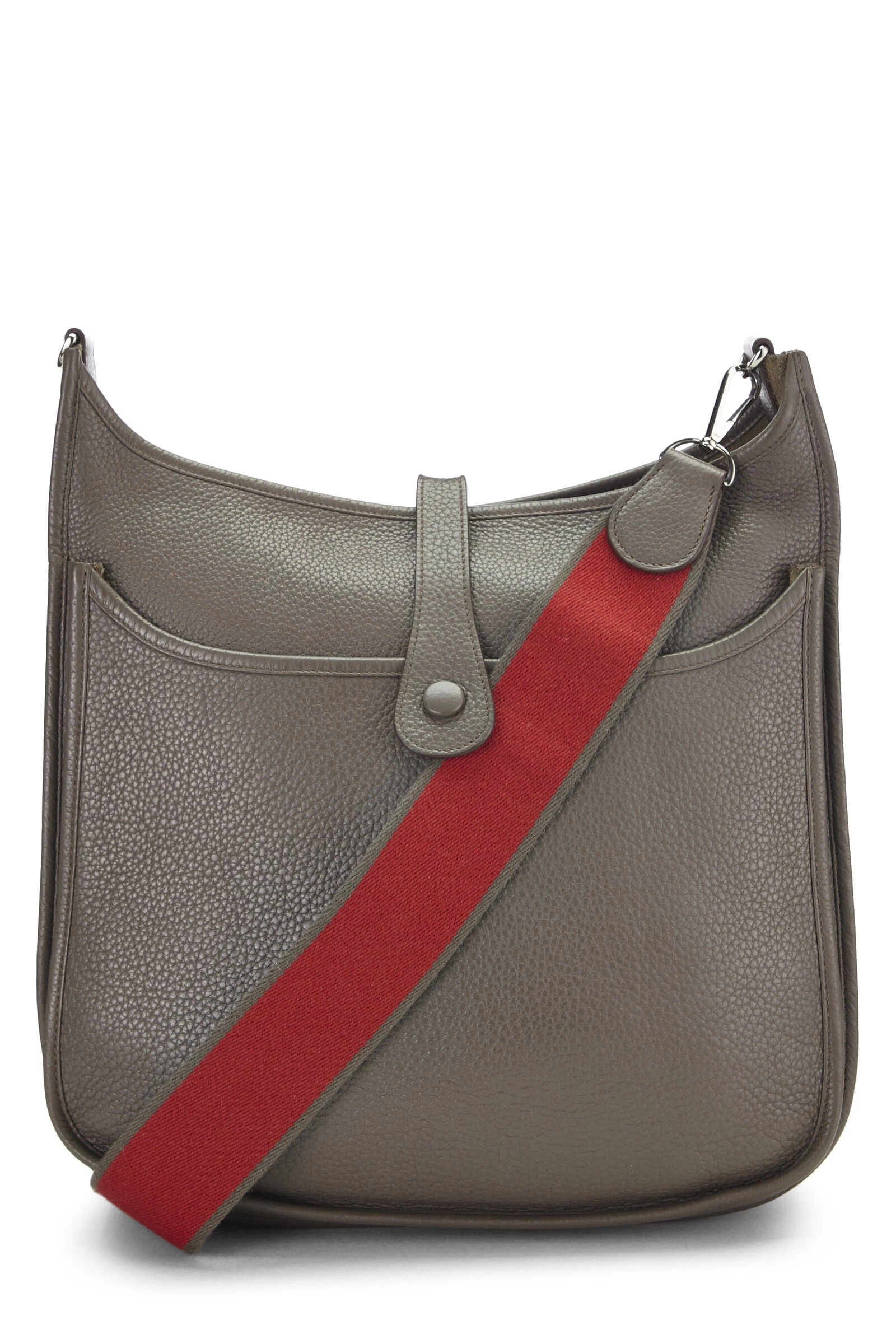 Hermès Etoupe Grey Togo Evelyne III Amazone GM 4 Hermès Etoupe Grey Togo Evelyne III Amazone GM - Image 4