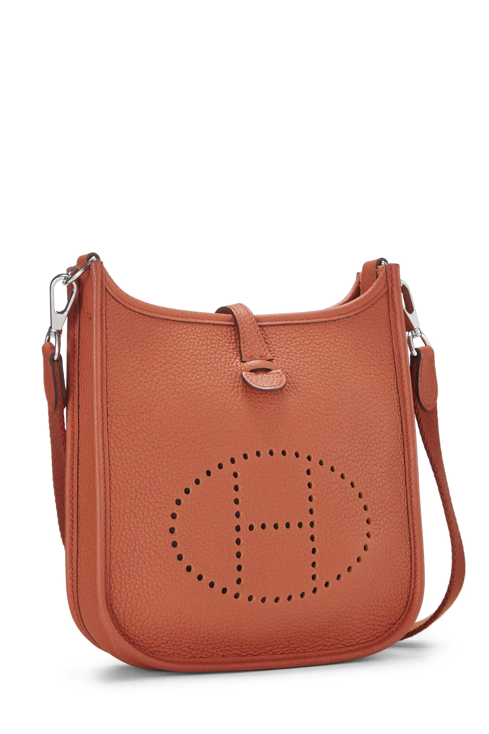 Hermès Brique Clemence Evelyne Amazone TPM 2 Hermès Brique Clemence Evelyne Amazone TPM - Image 2