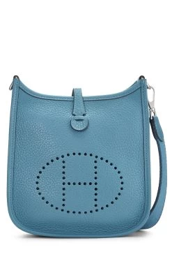 Hermès Blue Frida Clemence Evelyne Amazone TPM