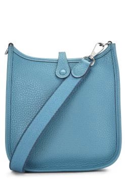 Hermès Blue Frida Clemence Evelyne Amazone TPM -Fashion clothing QGBCOV0JBI017 4