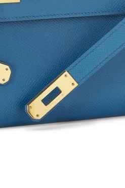 Hermès Blue Izmir Epsom Kelly Cut -Fashion clothing QGBCPJ12BB001 7