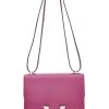 Hermès Rose Purple Epsom Constance 18