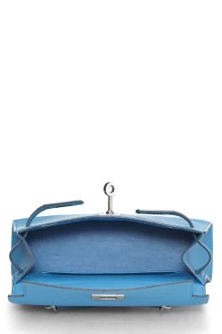 Hermès Blue Frida Chevre Kelly Sellier 20 Mini NM -Fashion clothing QGBDOC0IB9001 6