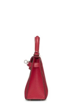 Hermès Rose Mexico Chevre Kelly Sellier 20 Mini NM -Fashion clothing QGBDOC0IP9003 3
