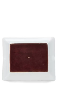 Hermès Burgundy 'Elephant' Porcelain Ashtray -Fashion clothing QGH04F2D1B000 3