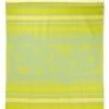 Hermès Green & Yellow Terry Cloth Yachting Beach Towel