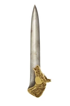 Hermès Silver & Gold Horse Head Letter Opener