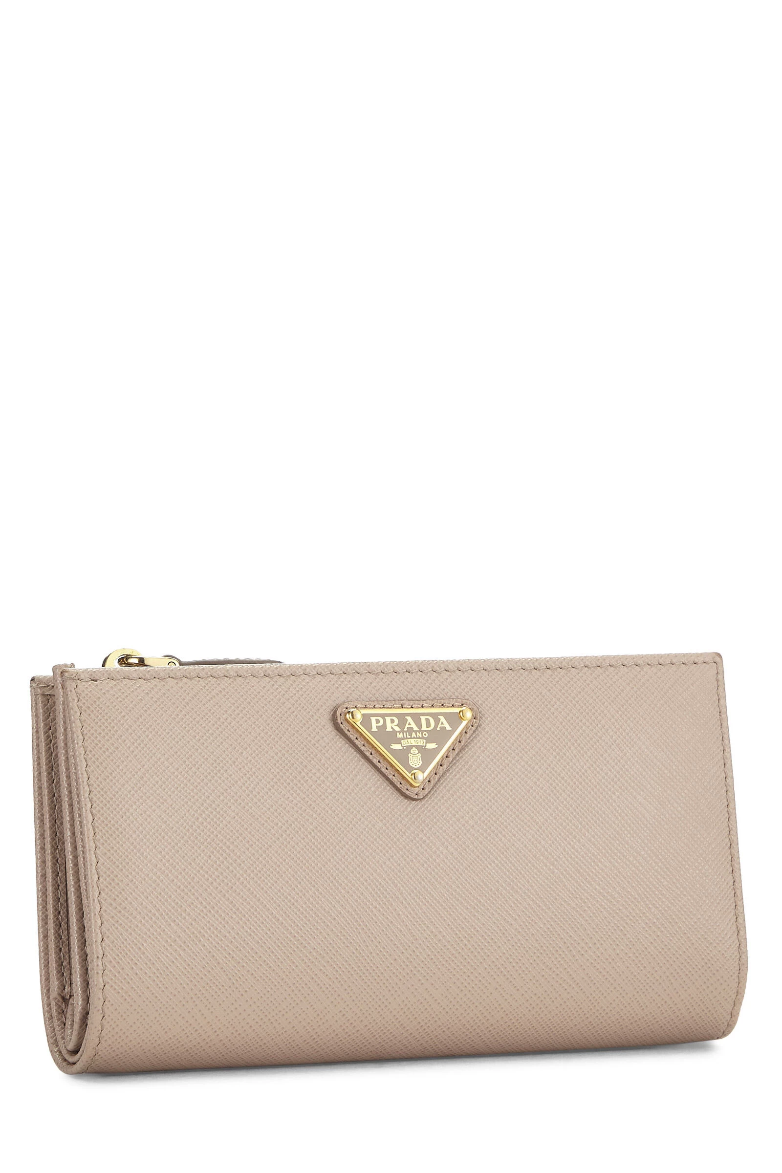 Prada Pink Saffiano Continental Wallet 2 Prada Pink Saffiano Continental Wallet - Image 2