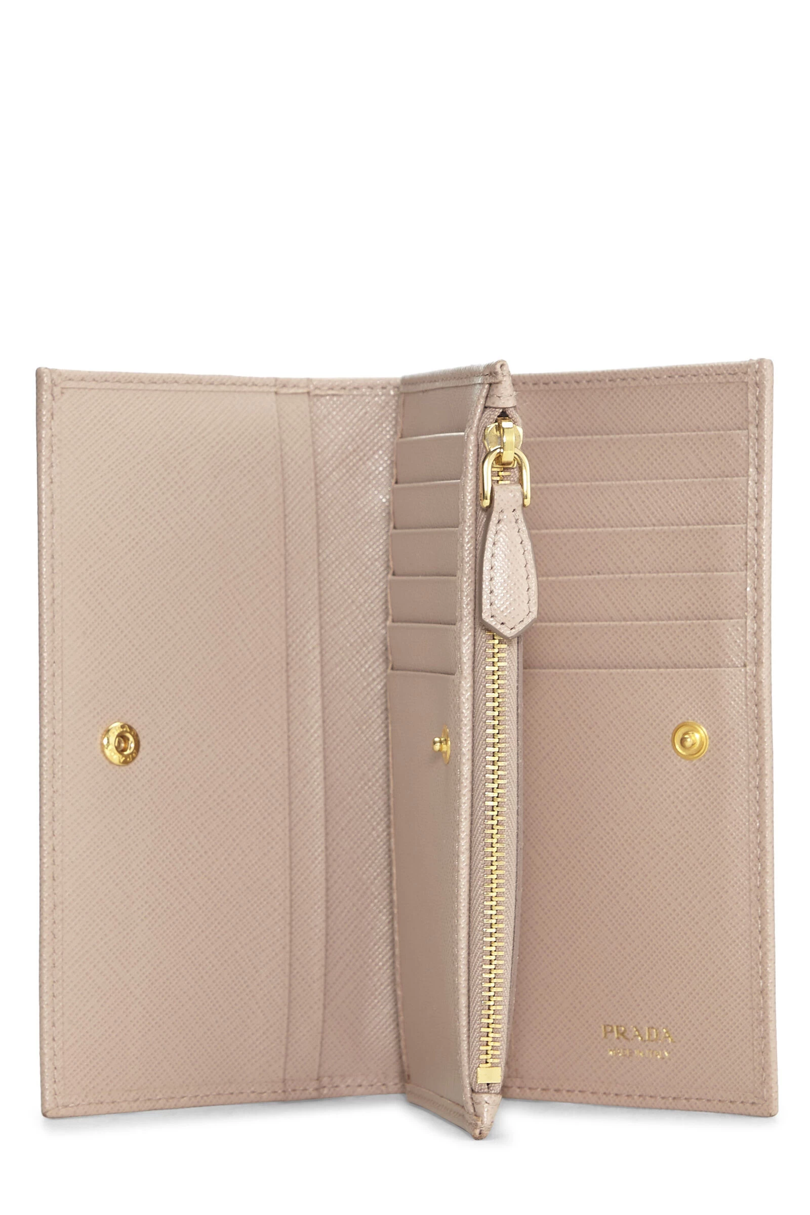 Prada Pink Saffiano Continental Wallet 4 Prada Pink Saffiano Continental Wallet - Image 4