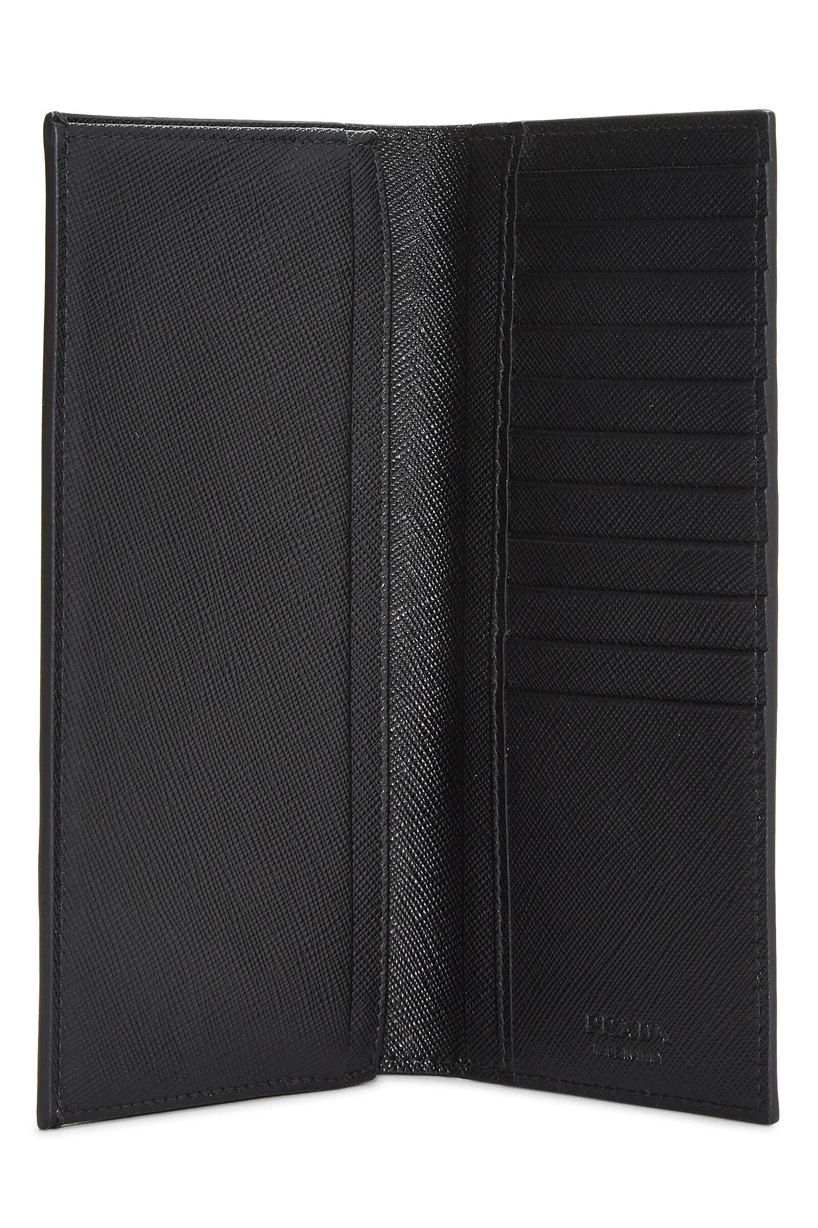 Prada Black Saffiano Long Wallet 4 Prada Black Saffiano Long Wallet - Image 4