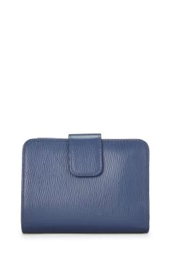 Prada Blue Vitello Move Compact Wallet -Fashion clothing QNA0NIKABB000 3