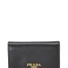 Prada Black Saffiano Card Holder