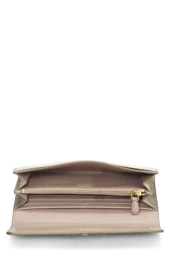 Prada Gold Saffiano Continental Wallet 7 Prada Gold Saffiano Continental Wallet -Fashion clothing QNABGX3RDB000 4