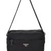 Prada Black Nylon Shoulder Bag
