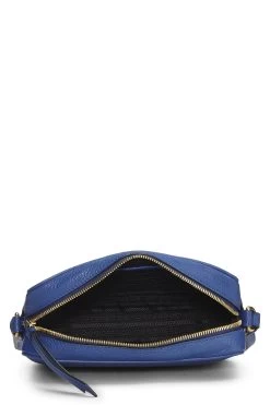Prada Blue Vitello Daino Camera Bag -Fashion clothing QNB0G7ABBB003 6