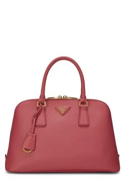 Prada Pink Saffiano Promenade Medium