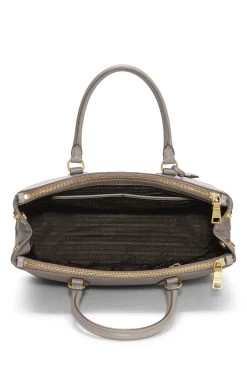 Prada Grey Saffiano Executive Tote Medium -Fashion clothing QNB10M3RE7009 6