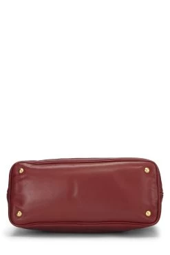 Prada Red Calfskin Convertible Buckle Handbag -Fashion clothing QNB28N3PRB000 5