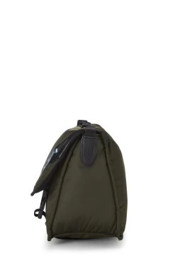Prada Olive Green Tessuto Nylon Buckle Messenger Large 10 Prada Olive Green Tessuto Nylon Buckle Messenger Large -Fashion clothing QNB2FS21G5000 3