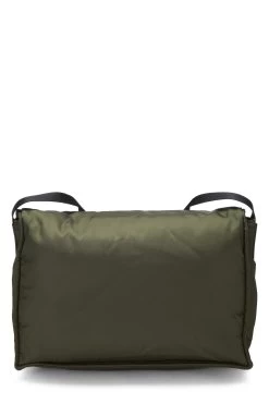 Prada Olive Green Tessuto Nylon Buckle Messenger Large 11 Prada Olive Green Tessuto Nylon Buckle Messenger Large -Fashion clothing QNB2FS21G5000 4