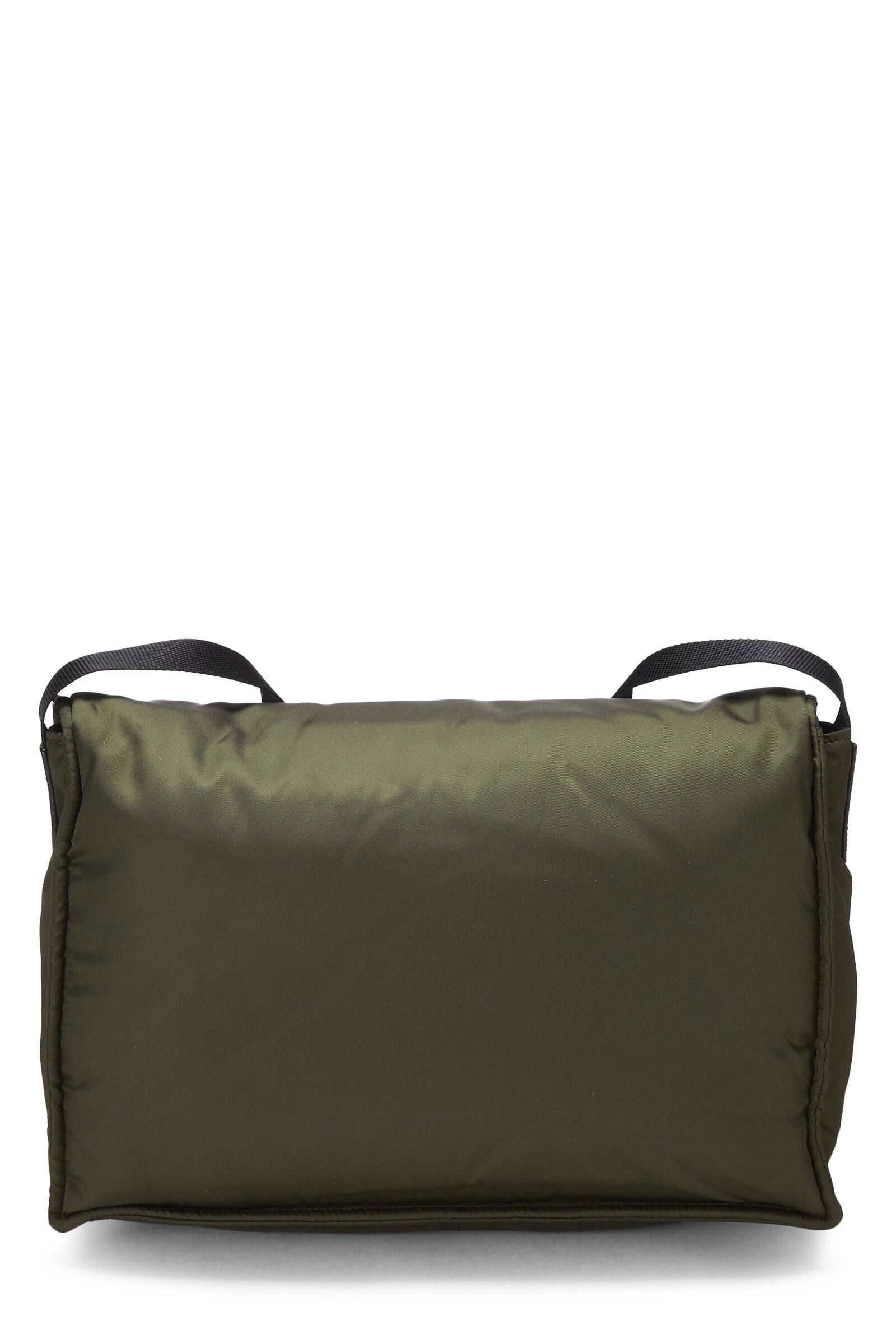 Prada Olive Green Tessuto Nylon Buckle Messenger Large 5 Prada Olive Green Tessuto Nylon Buckle Messenger Large - Image 5