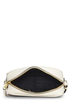 Prada White Calfskin Logo Camera Bag -Fashion clothing QNB3Y03PWB000 6