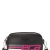 Prada Black Calfskin Logo Camera Bag