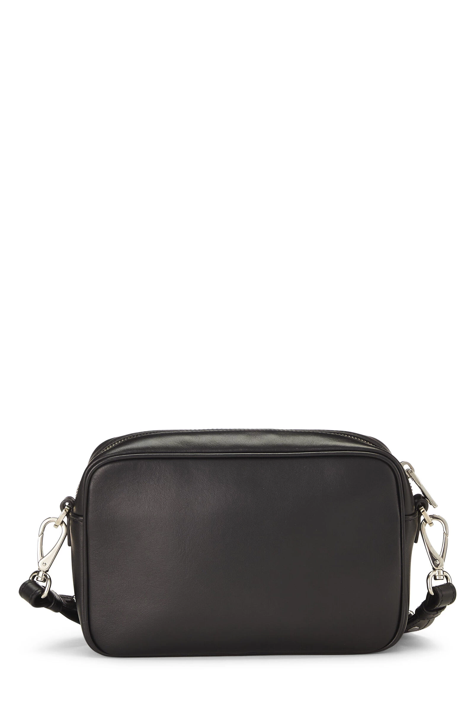 Prada Black Calfskin Logo Camera Bag 5 Prada Black Calfskin Logo Camera Bag - Image 5