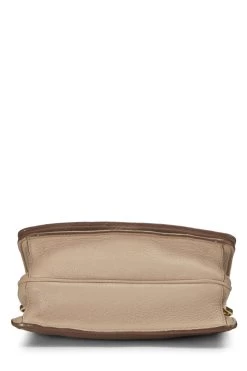 Prada Beige Vitello Daino Double Strap Crossbody Bag -Fashion clothing QNB45CABIB003 5