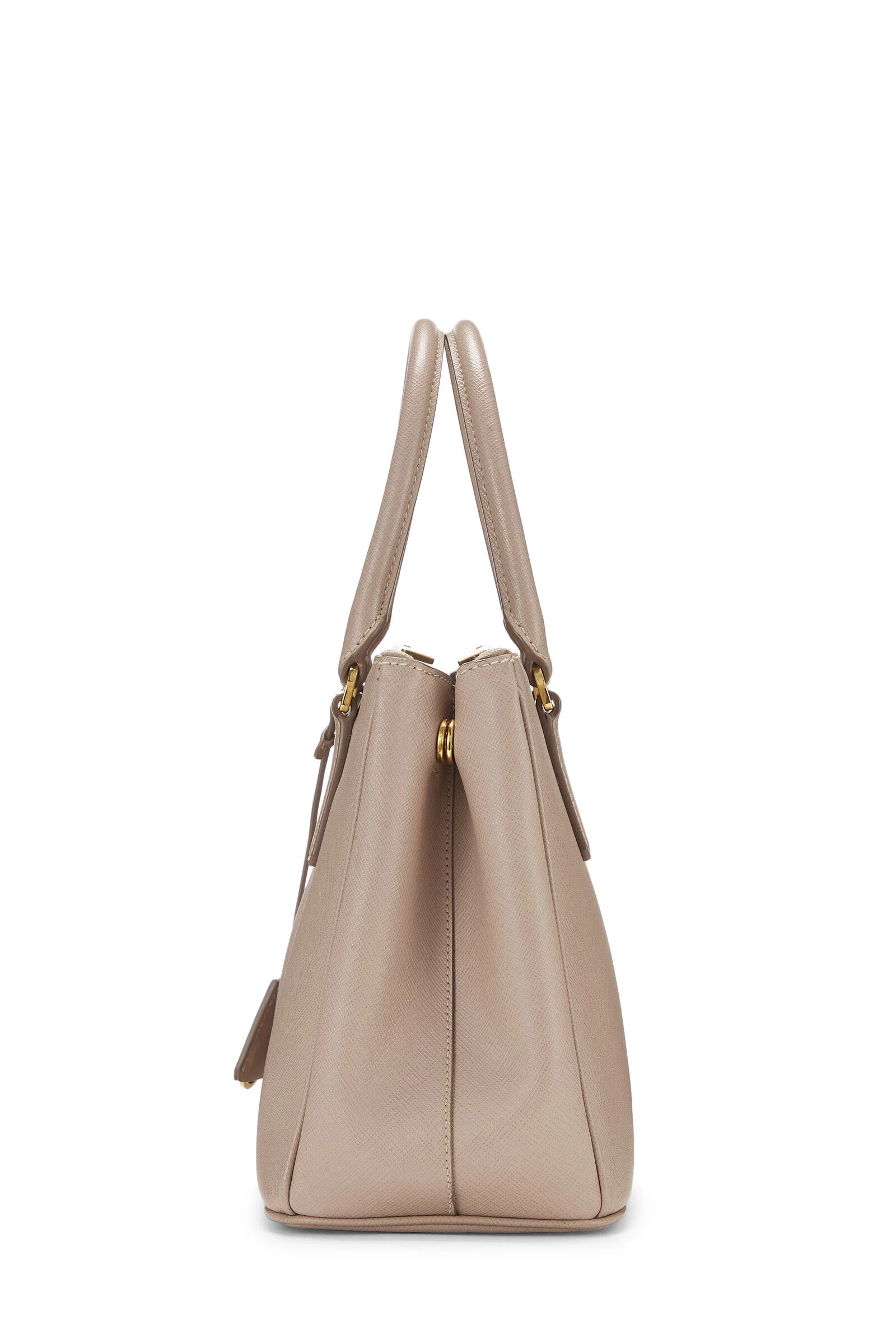 Prada Beige Saffiano Galleria Tote Small 3 Prada Beige Saffiano Galleria Tote Small - Image 3